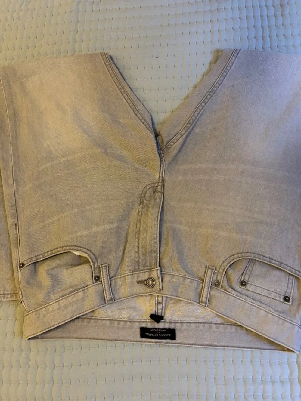 Banana Republic Vintage Straight Light Wash Jeans 34x30